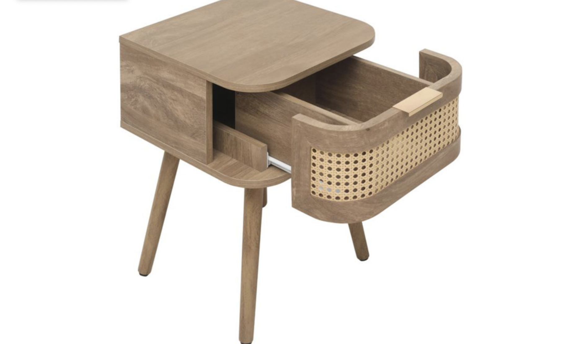 NOAH 1 DRAWER BEDSIDE OAK